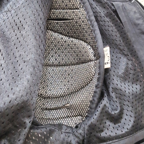 Dainese Veloster Tex Black/White MotoCross Motorcycle Jacket Size 52 US Size 42 - Picture 8 of 15